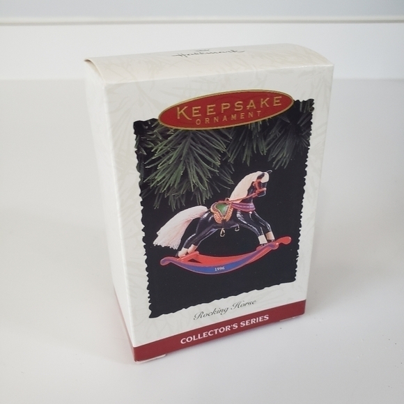 NEW Vintage Hallmark Keepsake Ornament - Rocking Horse Collection #16 Dated 1996 - Picture 1 of 4